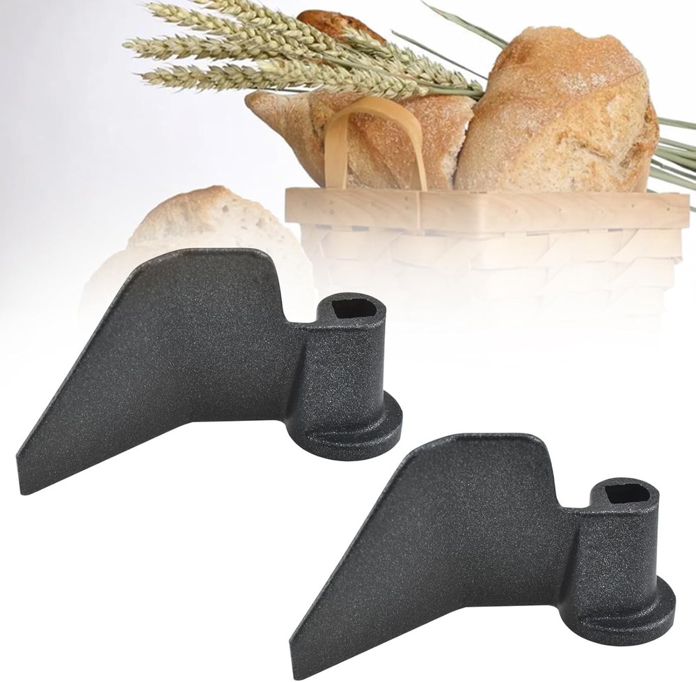 2 Pcs Bread Maker Kneading Paddle, Stainless Steel Non Stick 2 PCS