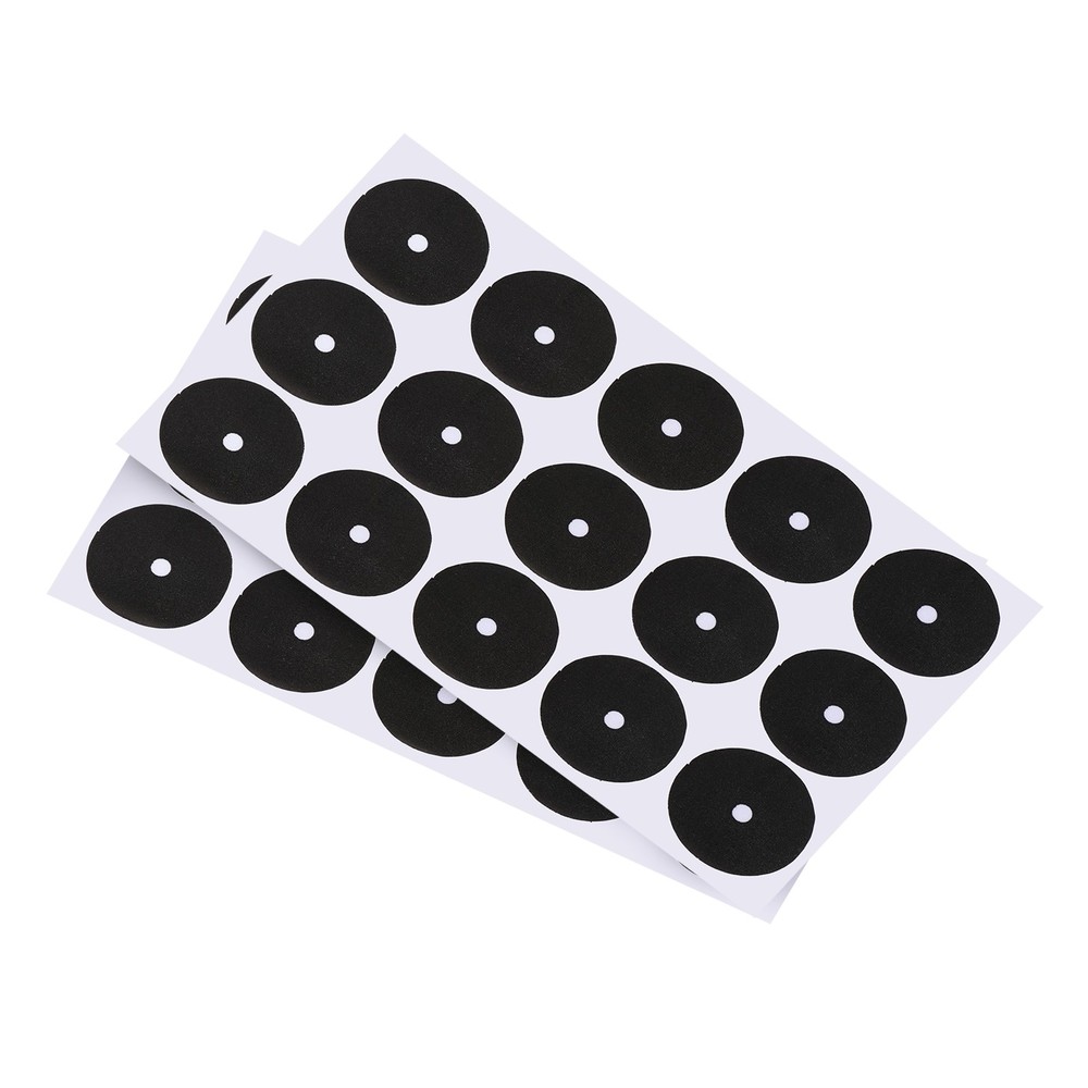 2 Sheet/30PcsPool Table Marker Dots, Billiard Point Stickers, Black