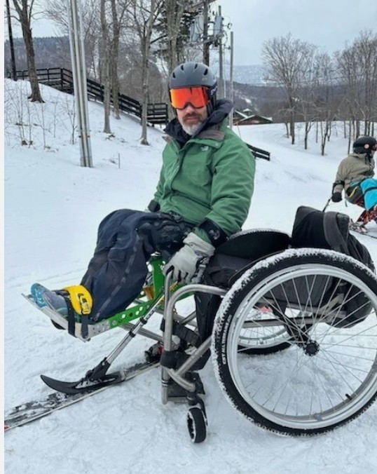 Pair of 24"x1.95" (507) Off-road Wheelchair Wheels with Axles (NEW)