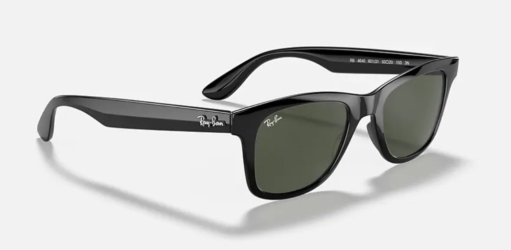 LENSES ONLY!! Ray-Ban RB4640 Solid G-15 Grey Green Solid Tint. Size 50.