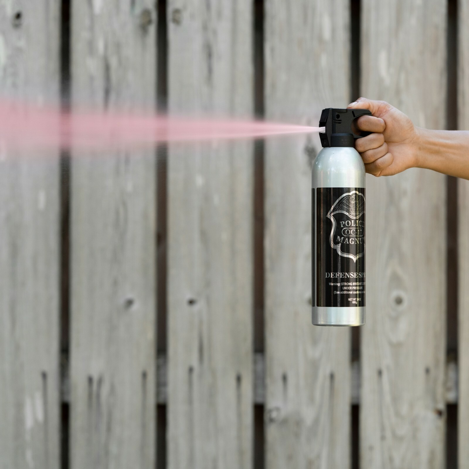Police Magnum pepper spray 24 oz Fire Master Fogger Defense Security Protection