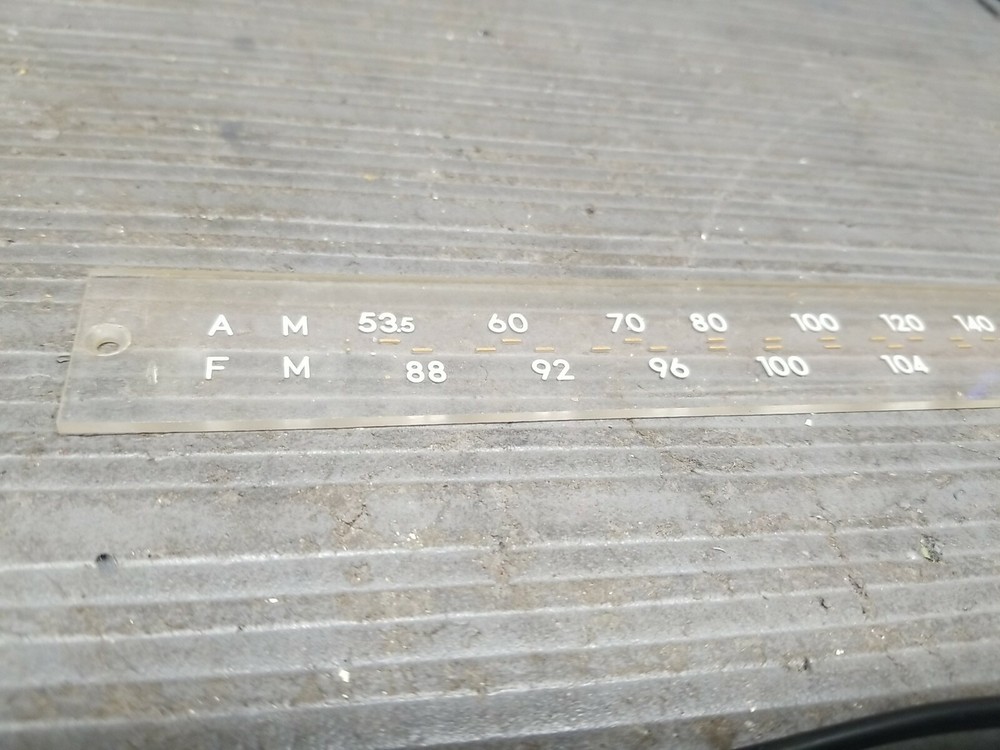 Sansui Af-350 Dial Scale