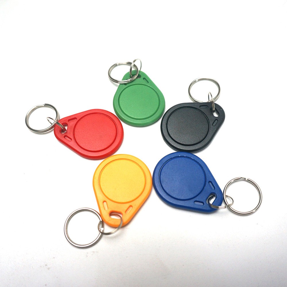 50pcs RFID 125KHz Writable Rewrite T5577 Keyfobs Proximity Access Tags