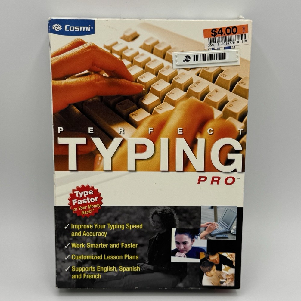 Vintage Computer Informative CDs & VHS Windows Word Typing & My Check Writer