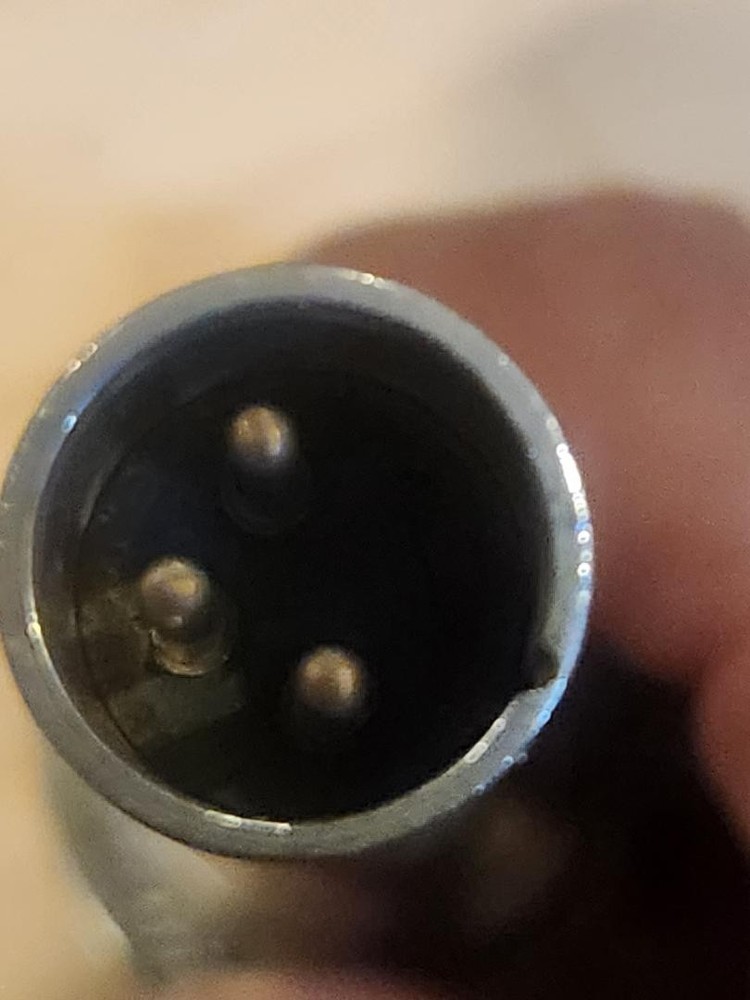 VINTAGE ALTEC LANSING MICROPHONE MODEL 650B (TESTED)