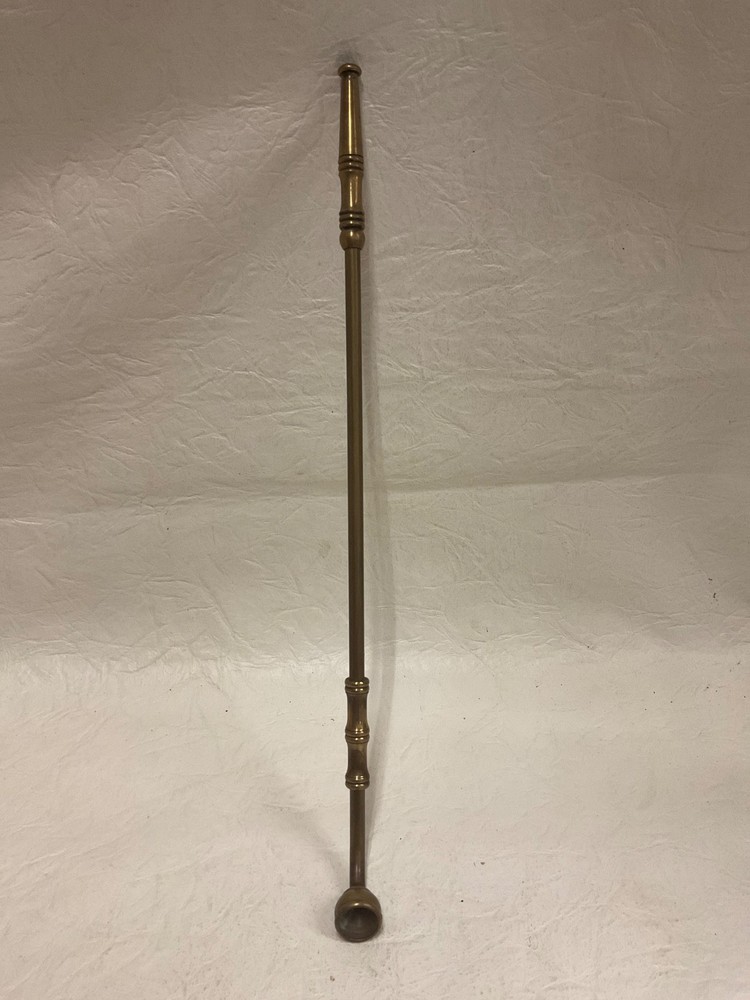 Vtg. Chinese Brass Smoking Pipe