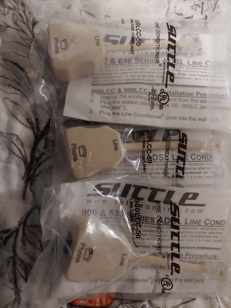 3 NEW - Suttle 900LCC-50 Line Conditioner