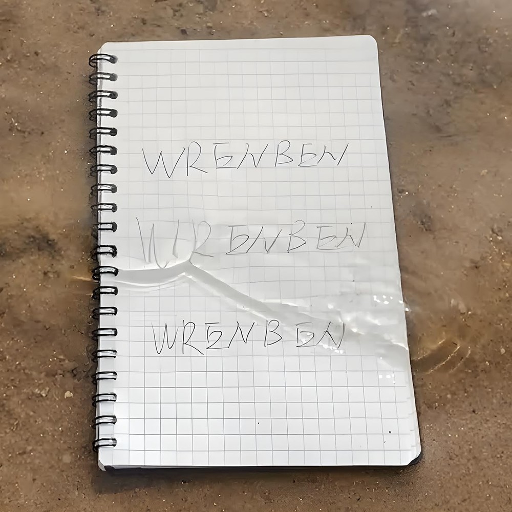 2Pcs Field Notepad, Stone Paper, PVC Cover, Graph, Medium Size, Blue