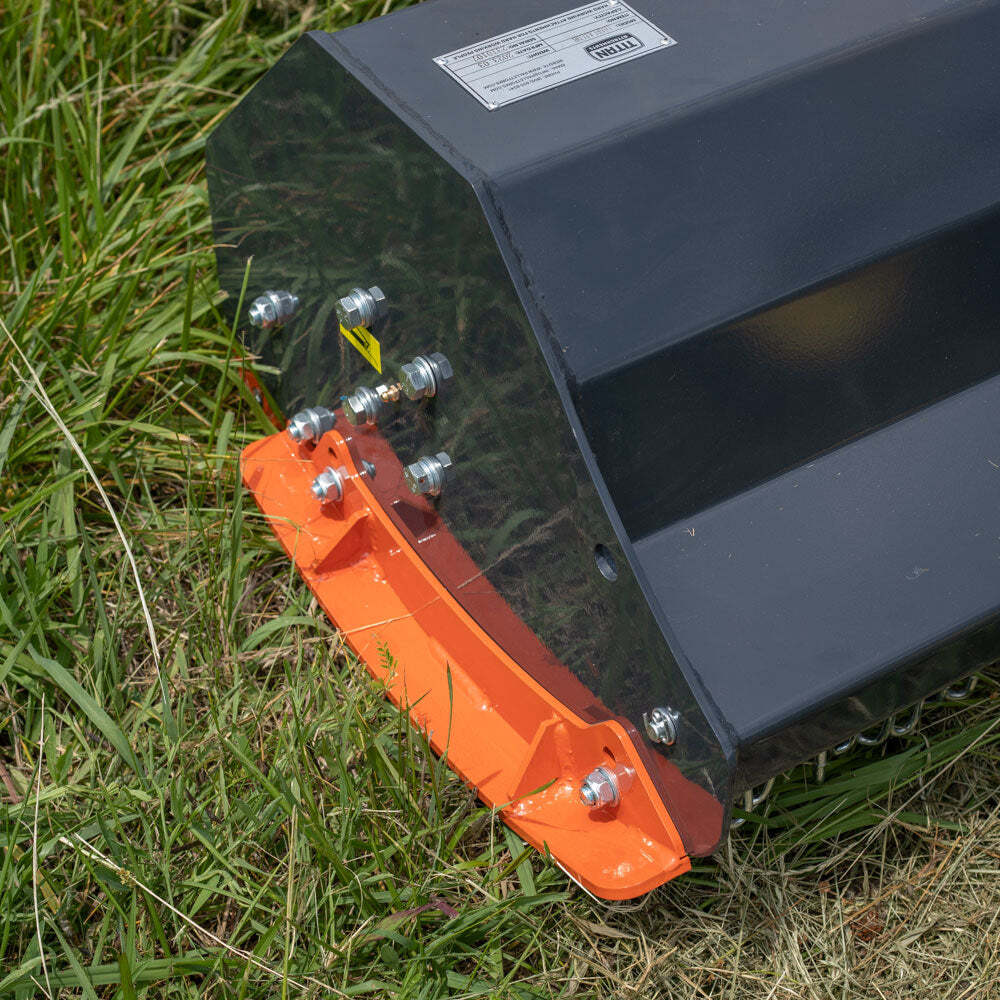 Titan Attachments 3 Point 65" Offset Flail Ditch Bank Mower for Cat 1 Tractors