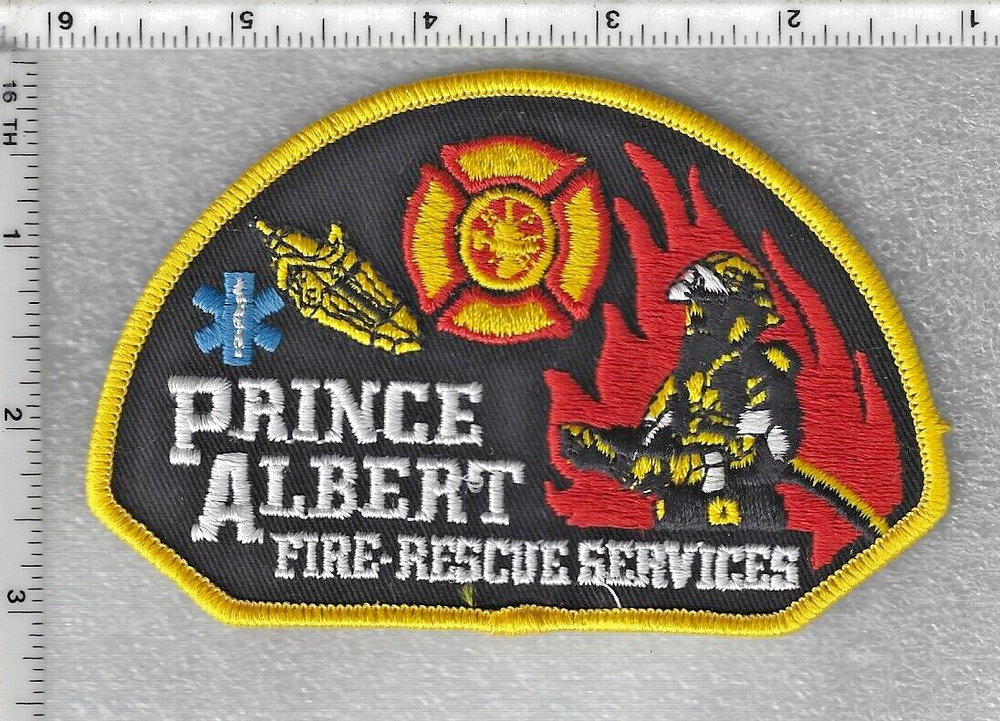Prince Albert Fire - Rescue Services (Saskatchewan, Canada) Shoulder Patch