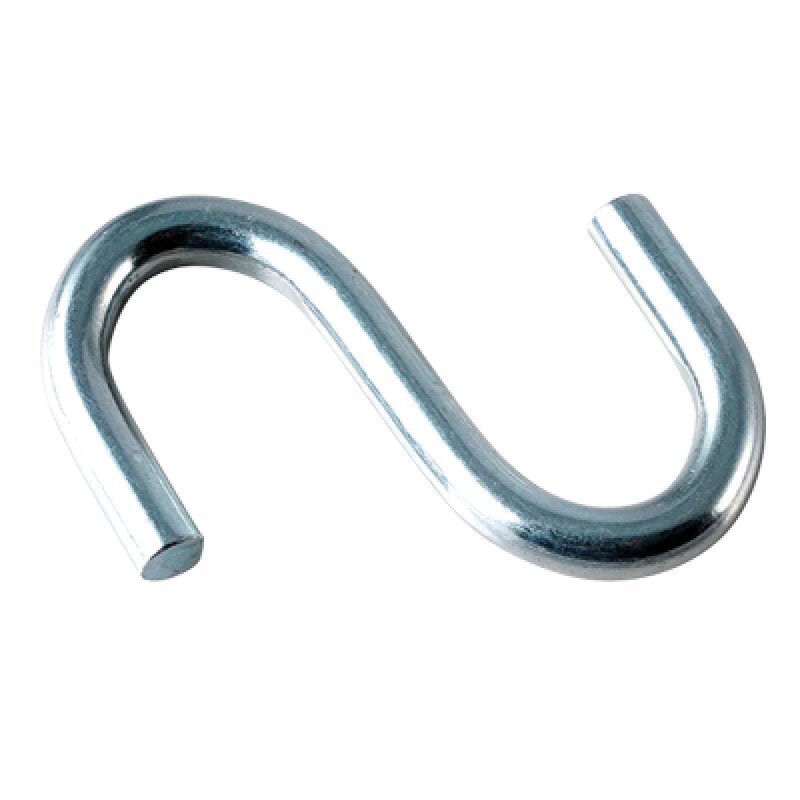 Garage Door Lock S-Hook- 1/4w X 2-1/2 Long
