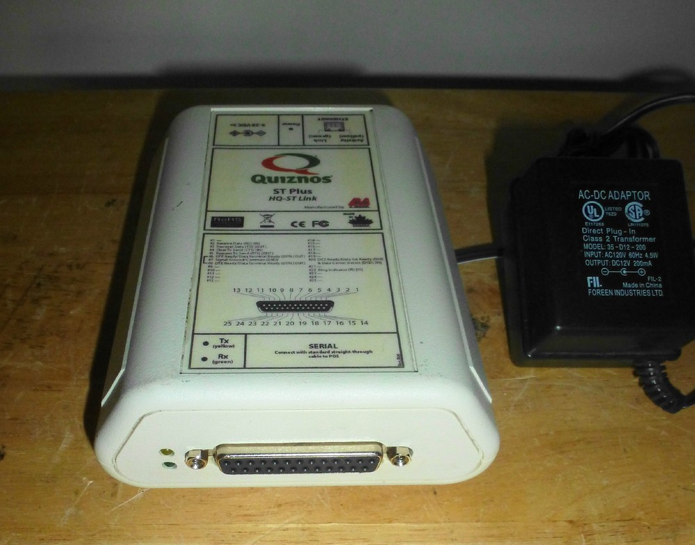 QUIZNOS ST PLUS - HQ-ST LINK MODEM UNIT