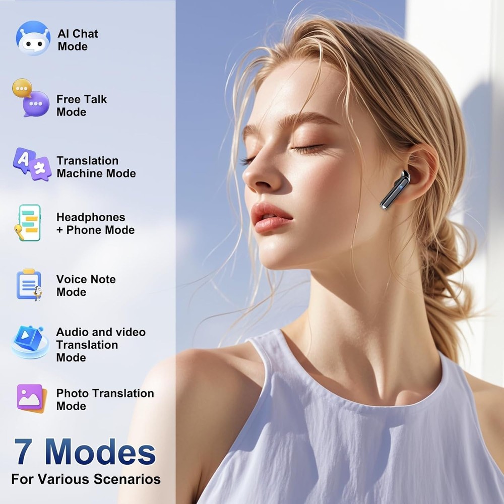 AI Language Translator Device Real-time Smart Instant Voice 164 Languages