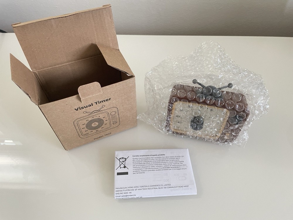 Visual Timer Coffee Brown TV 60 Minute Countdown Classroom For Kids ADHD