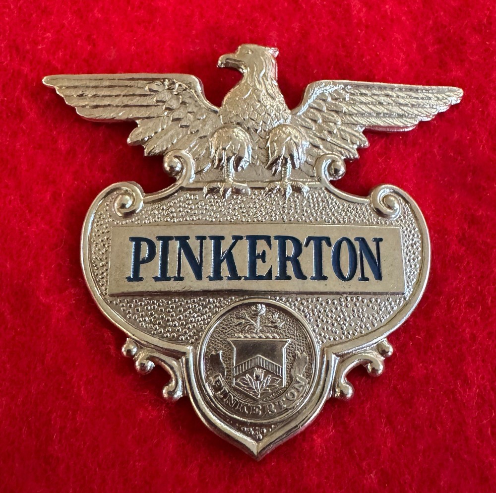 Vintage Pinkerton Badge