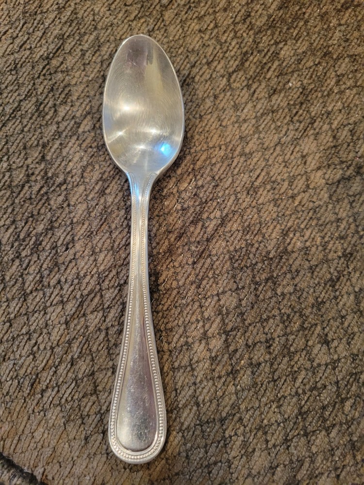 Reed Barton Needlepoint Teaspoon Silver Plate