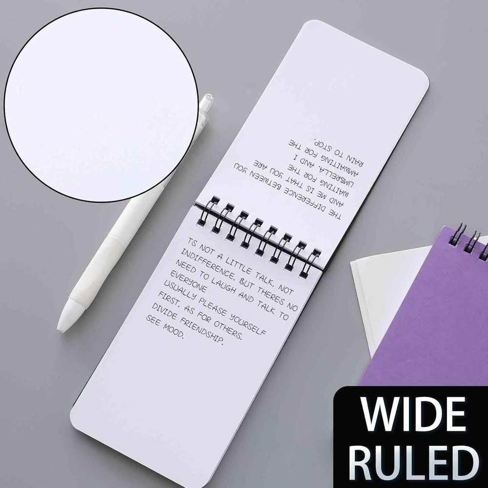 Pocket Notebook Small Notepad Pocket Notepad Small Spiral Notebooks 3X5Inches (6
