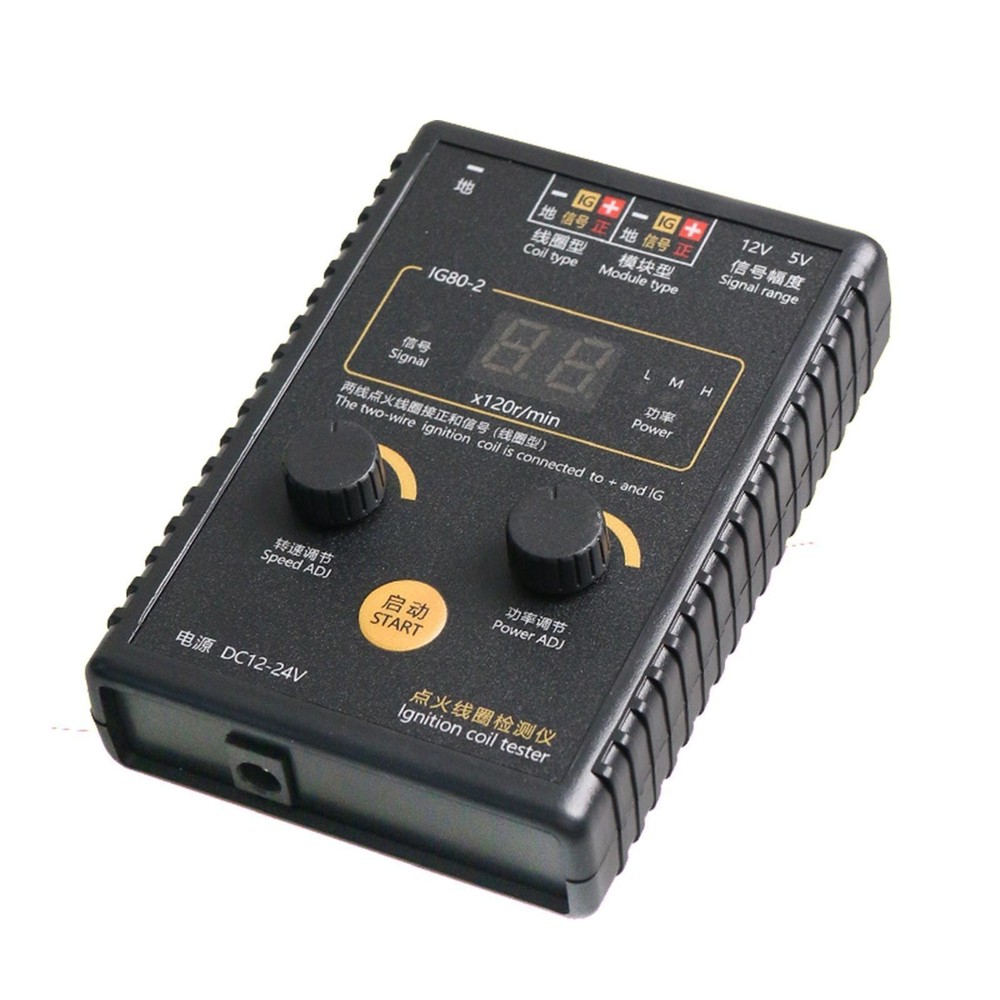 Ignition Coil Detection Kit Auto Ignition System Tester Portable Coil