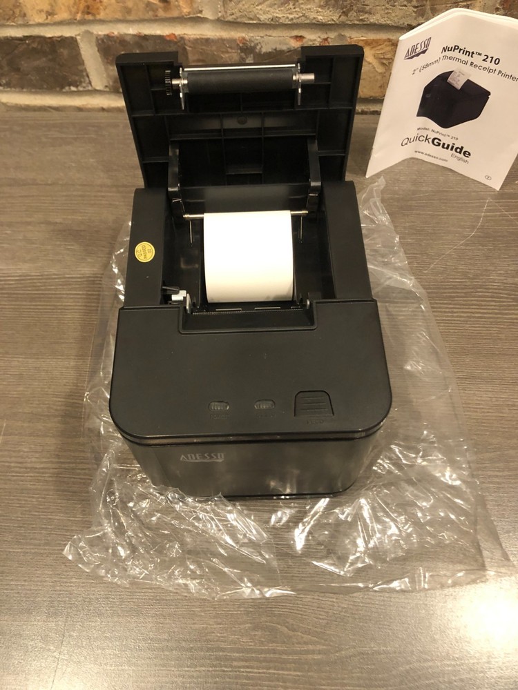 2" Thermal Receipt Printer USB POS System Compatible Cash Drawer Support