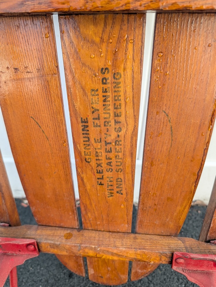 vintage sled flexible flyer