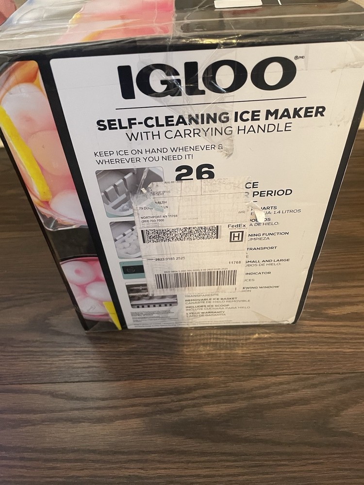 Igloo IGLICEB26HNAQ Automatic Self-Cleaning Portable