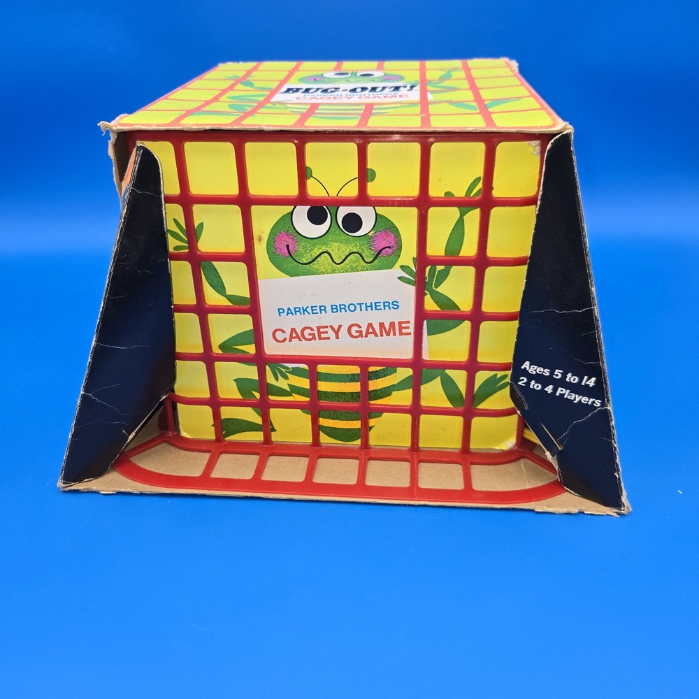 PARKER BROTHERS BUG OUT GAME.