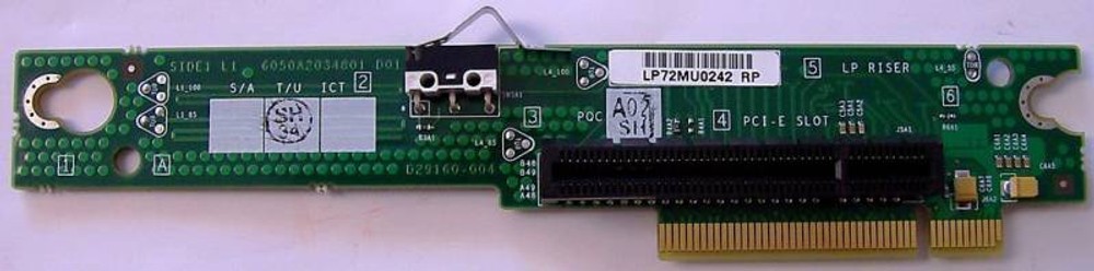 Intel ASR15XXLPRIS LP Riser Card SR1500/SR1550 New Pull