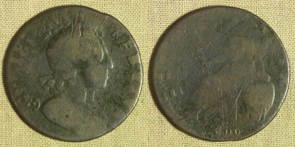 Error: G.B. William III 1600's Farthing Double Struck G/VG IREC06