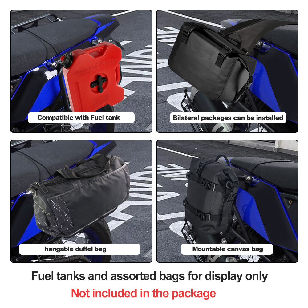 Fit For HONDA CRF250L 2012-2020 Rear Luggage Rack & Side Carrier Pannier Rack