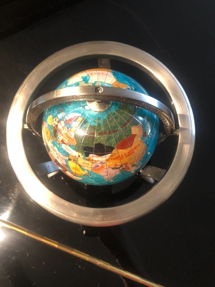 vintage terrestrial globe