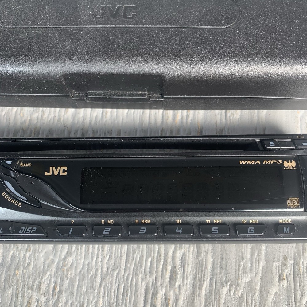 JVC KD-AR270 FACEPLATE ONLY With Case