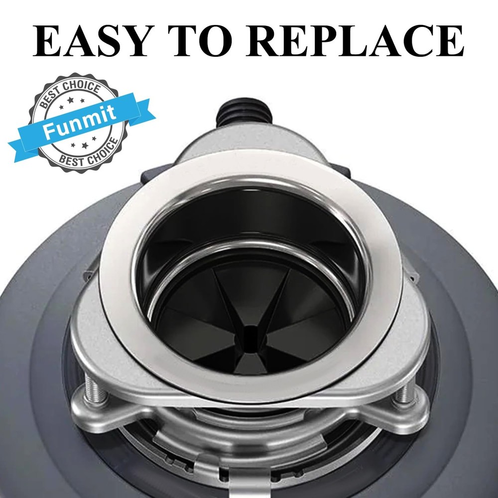 3 3/8" Garbage Disposal Splash Guards Sink Baffle QCB-AM Replacement