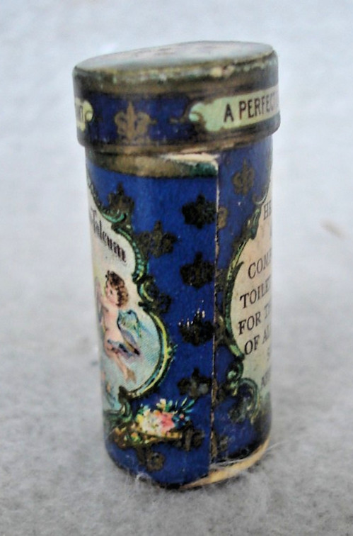 1950,s C.F. Booth derma talcum Small SAMPLE cardboard