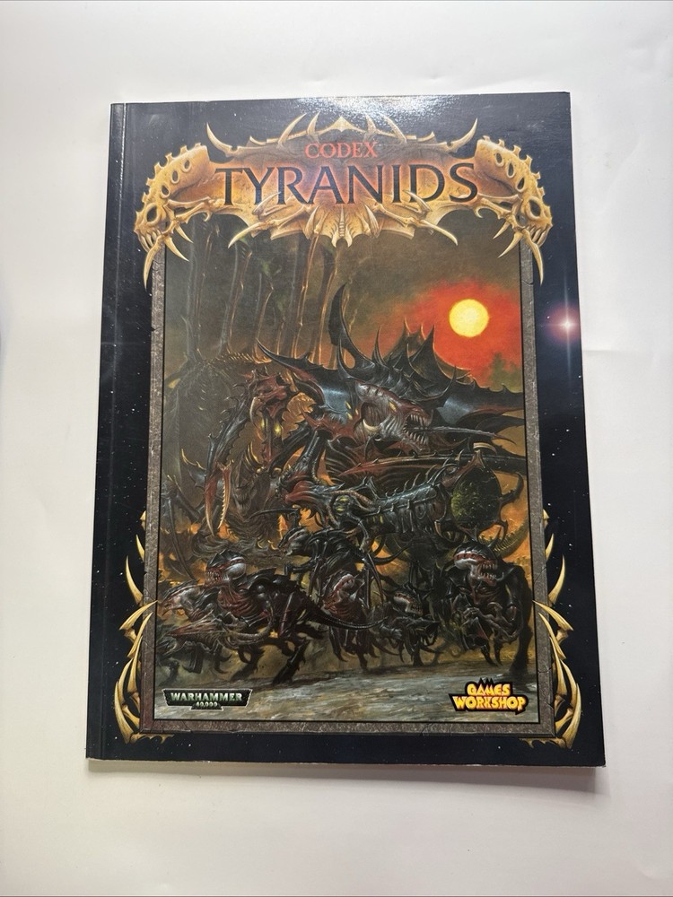 Warhammer 40K Codex Tyranids 3rd Edition 2001 Games Workshop Rulebook Rare Mint