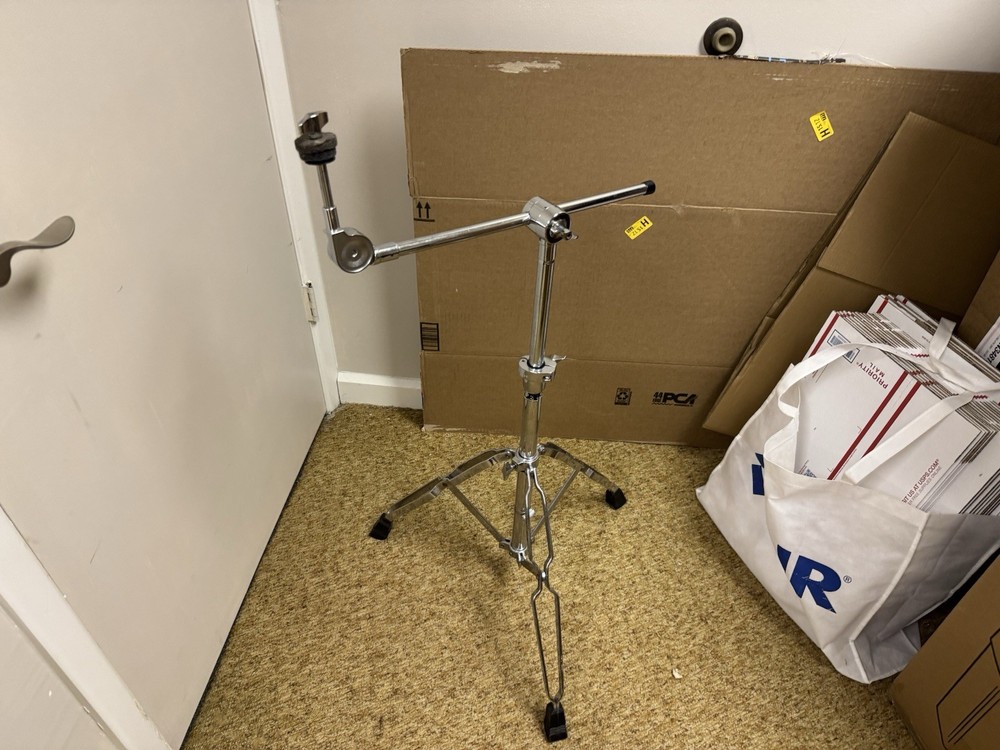 Pearl Boom Cymbal Stand – Double Braced – Chrome