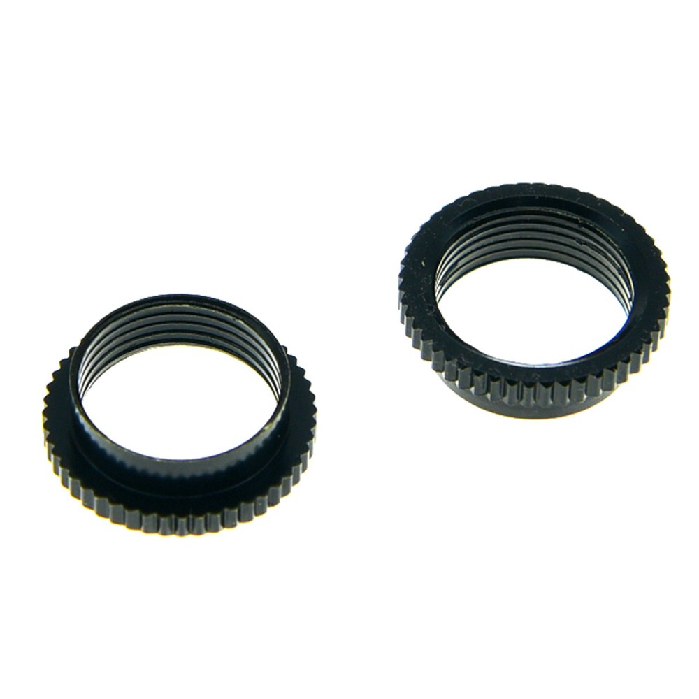 10x BK 15/32" Fine Knurl Deep Guitar Nuts Toggle Switch Nut For Switchcraft
