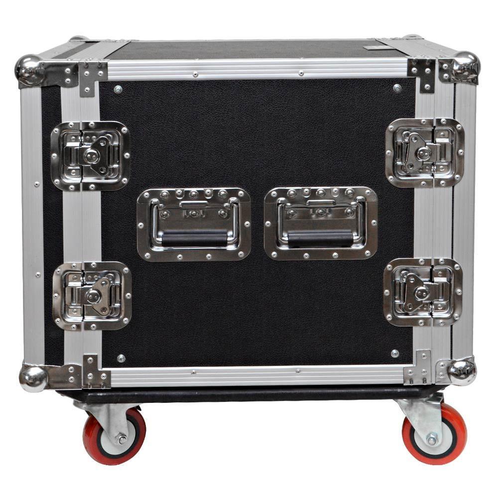 Seismic Audio 10 Space Rack Case with Casters PA DJ Pro Audio