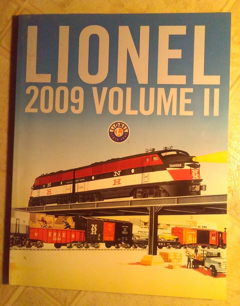 Lionel Trains Catalog 2009...NOS, Ships Free!