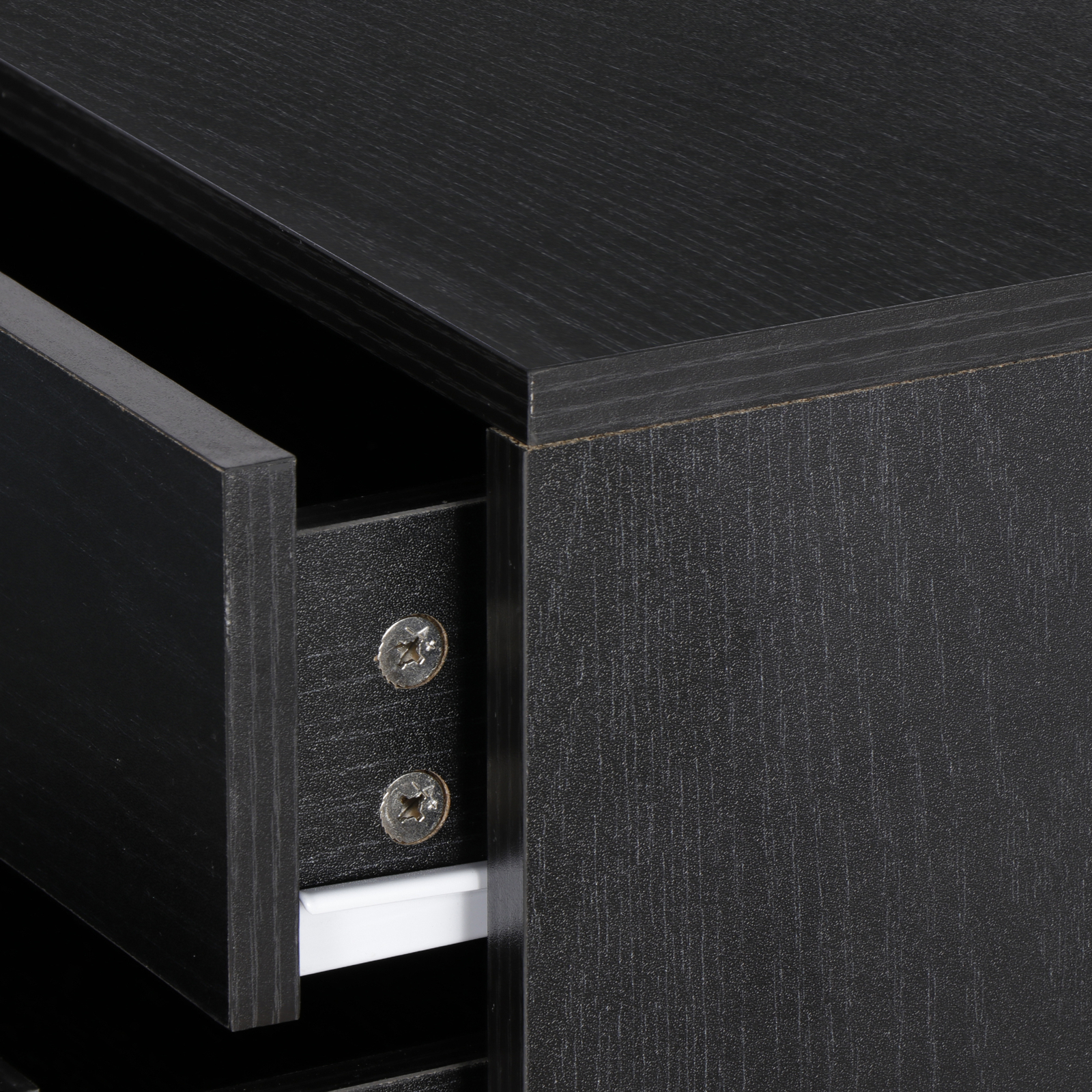 Dresser Clothing Storage Chest 5 Drawer Beside Wall Bedroom Save Space Indoor