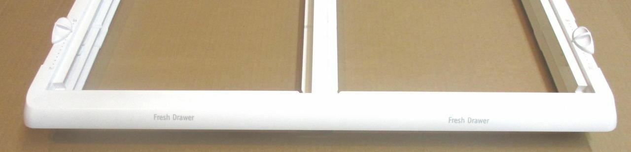 Crisper Drawer Cover Frame Compatible with Frigidaire Refrigerator 240364787