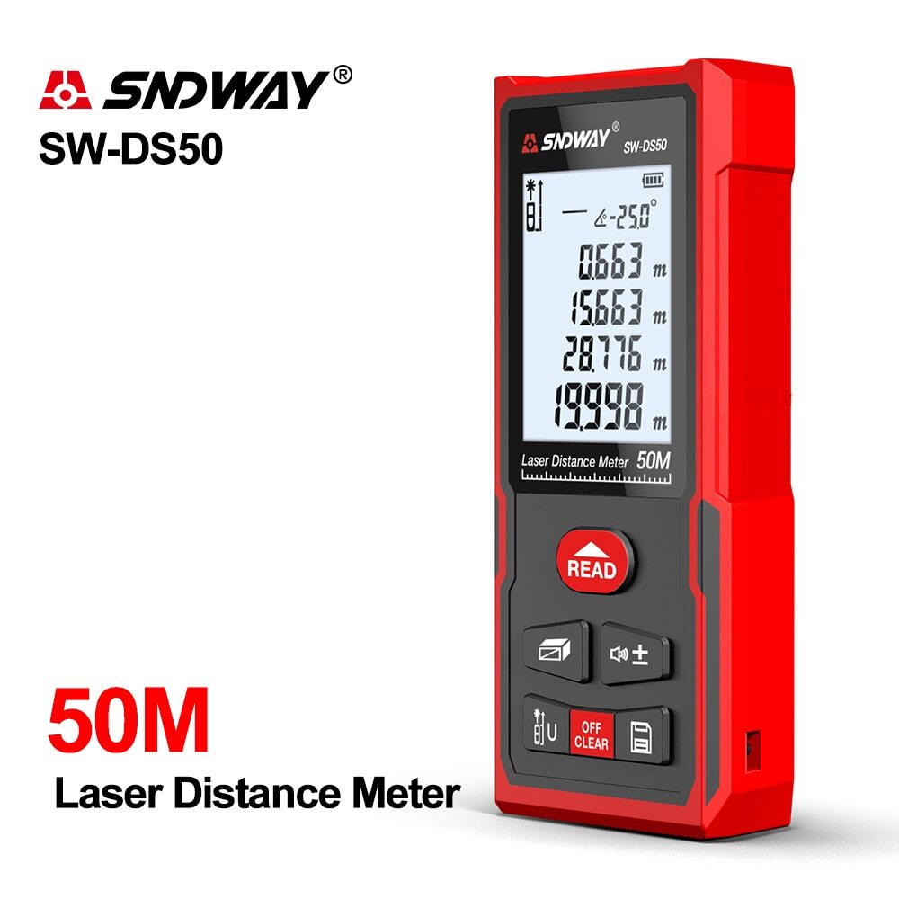Laser Rangefinder Accurate Digital Laser Rangefinder Handheld Distance Meter