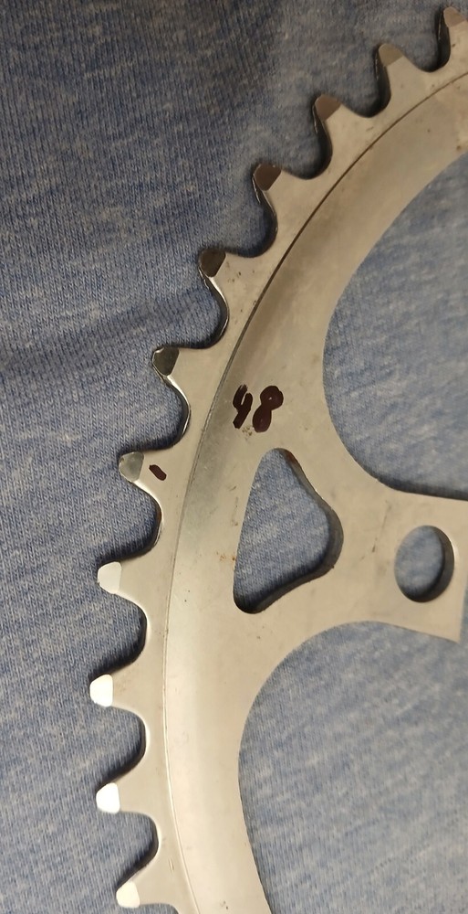 New 48 tooth chainring, no makers mark