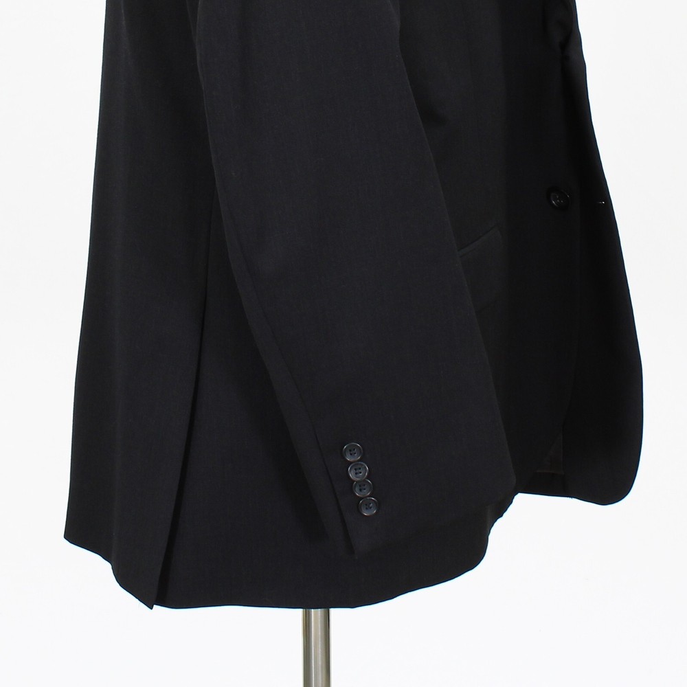 Pronto Uomo 48R Gray Sport Coat Blazer Jacket Solid 2B Wool