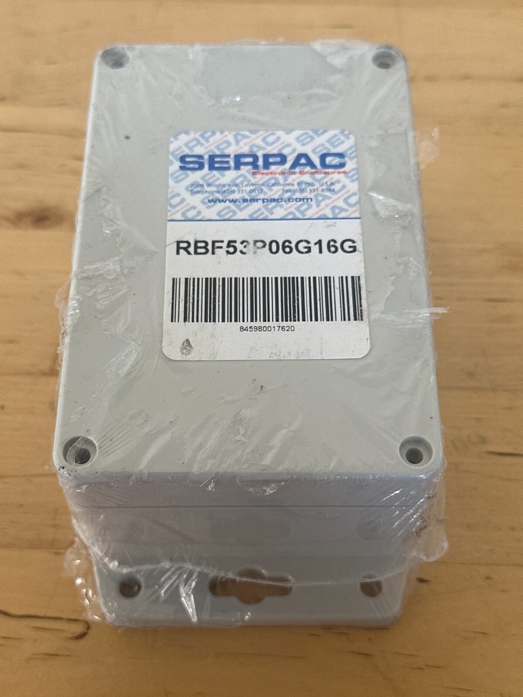 Serpac RBF53P06G16G Enclosure Grey New