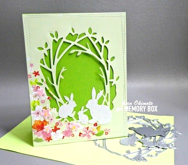 Memory Box Gentle Bunny Craft Die