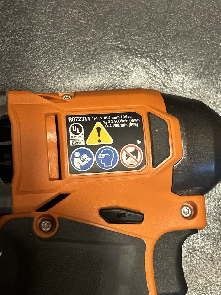 *read Description** RIDGID 18V SubCompact Brushless Impact Driver R872311