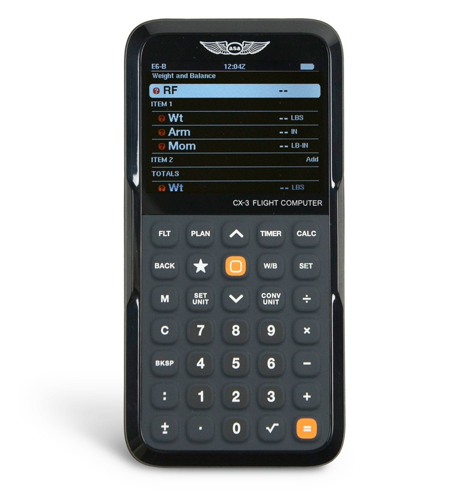 New ASA CX-3 Electronic E6-B Flight Computer