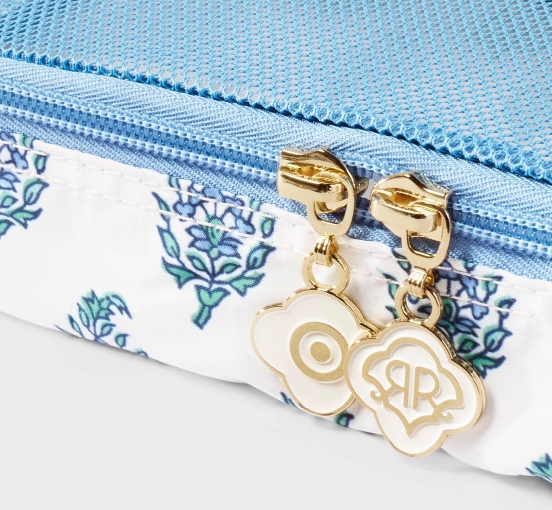 Roller Rabbit x Target 3pc Blue Packing Cube Set