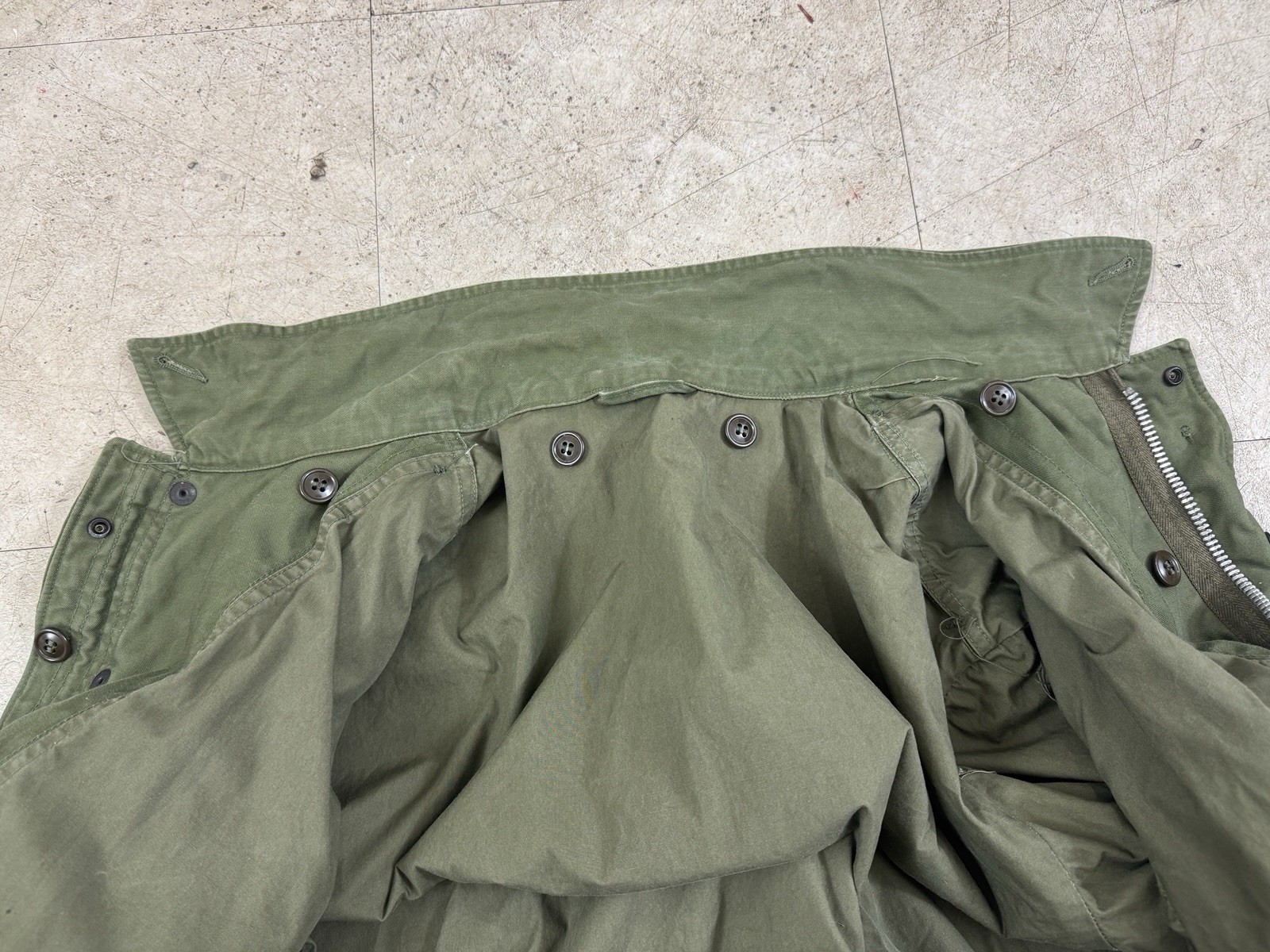 US Army M51 Field Jacket Large Regular 50s Vtg M-1951 OG107 1953