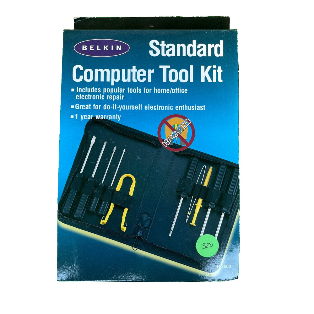 Belkin Standard Computer Tool Kit 10 Piece NEW In BOX